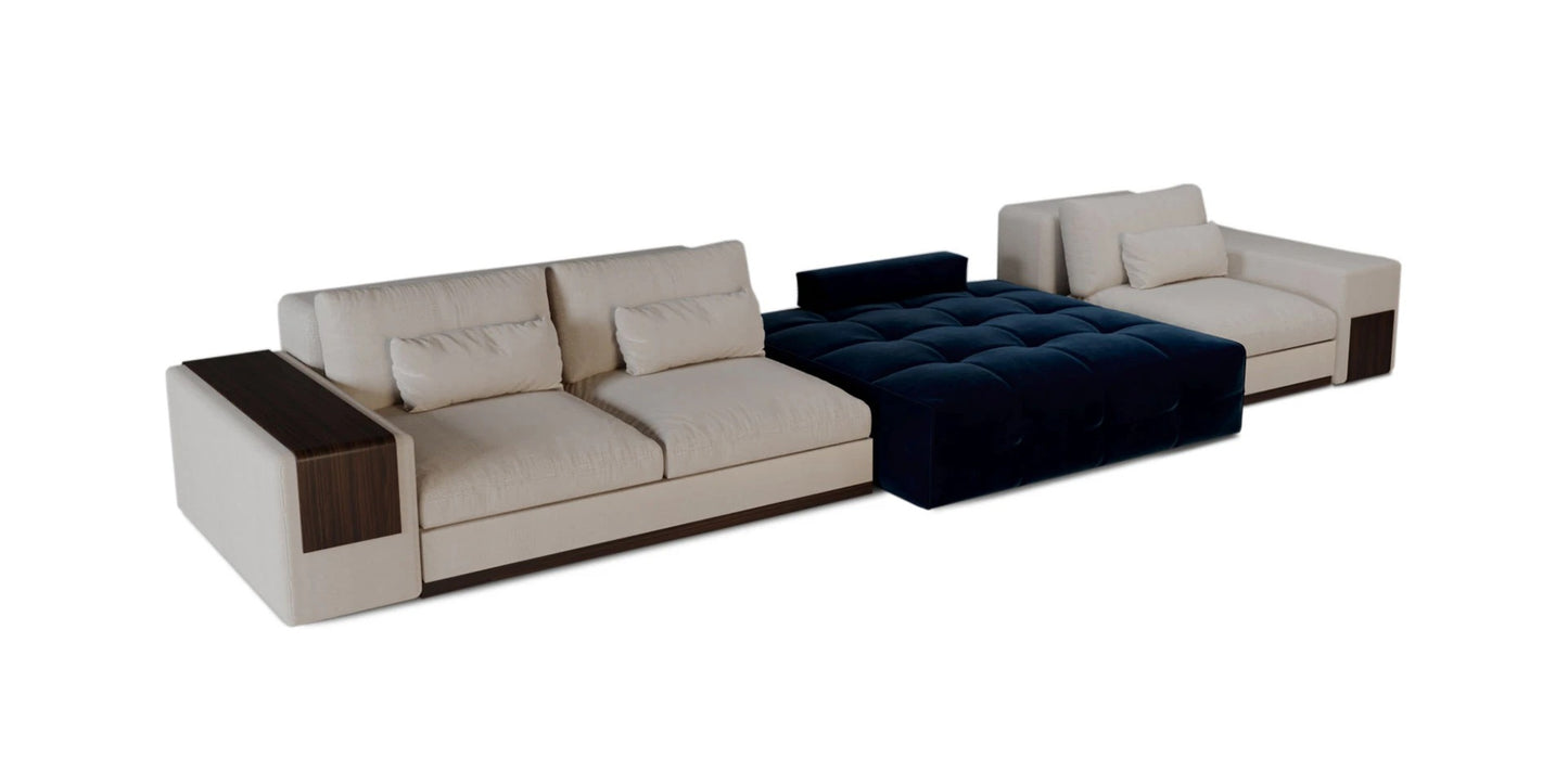 Alma De Luce Mies Modular Lt 03 Sofa