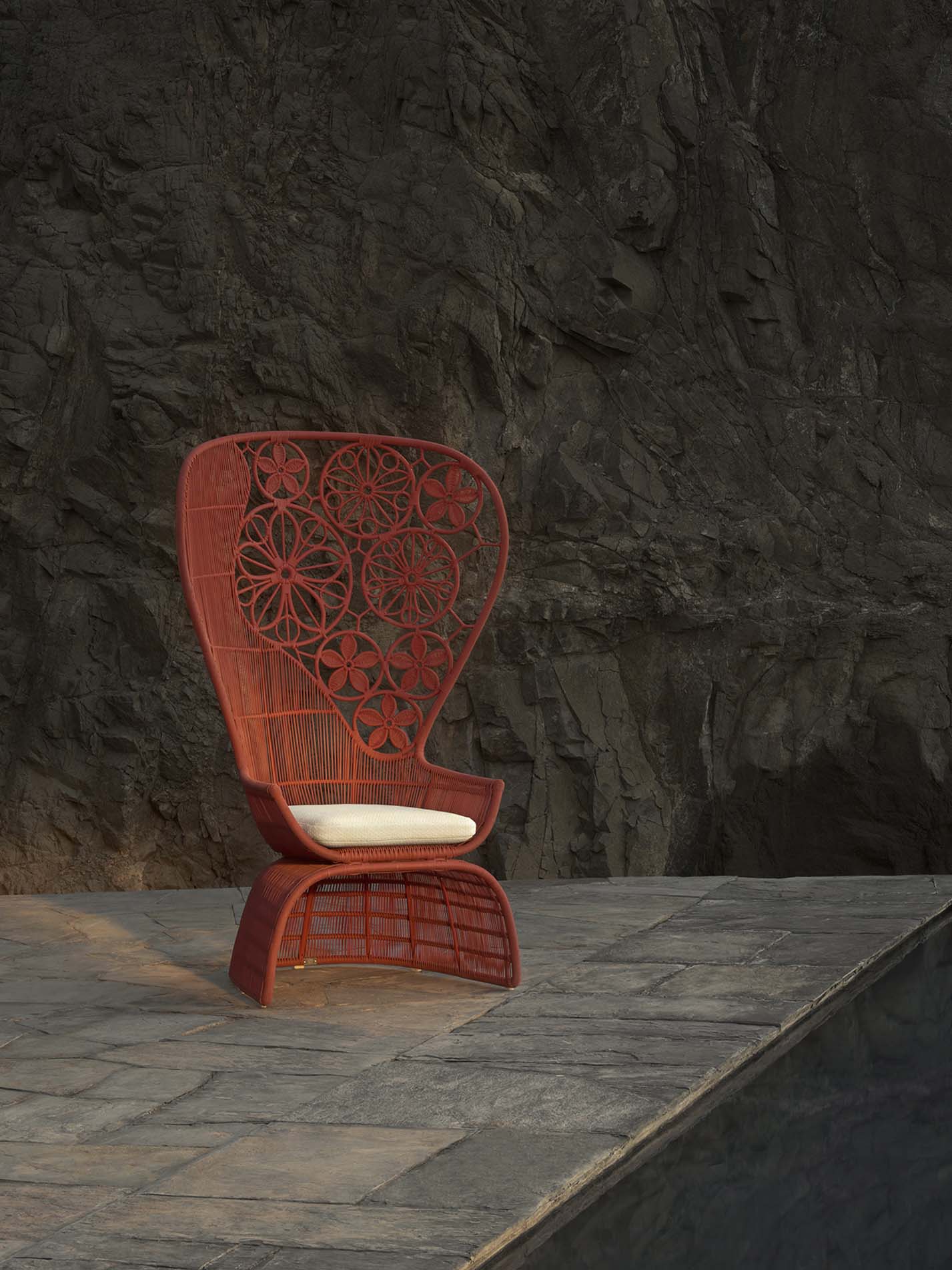 B&B italia Crinoline Outdoor Armchair