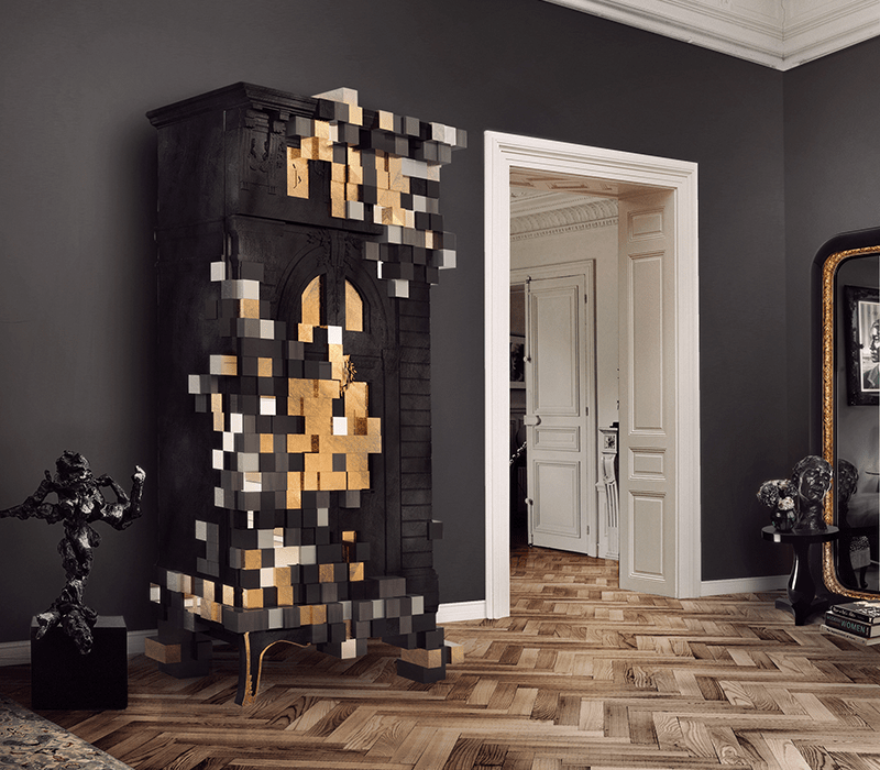 Boca Do Lobo Piccadilly Wine Cabinet