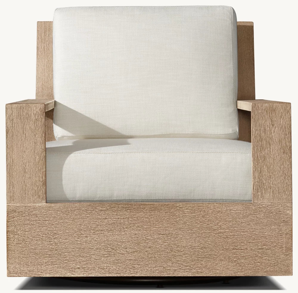 RH Belvedere Swivel Lounge Chair