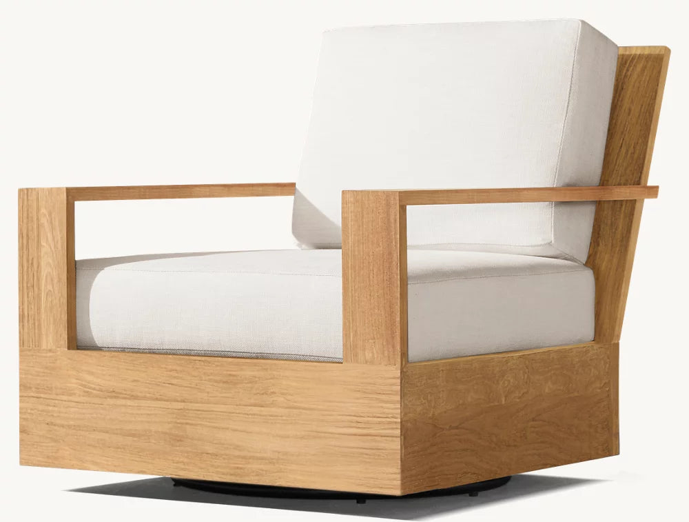 RH Belvedere Swivel Lounge Chair