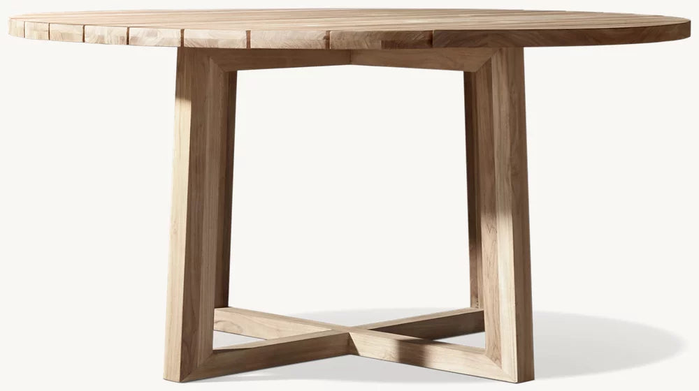 RH Sebastian Teak Dining Table