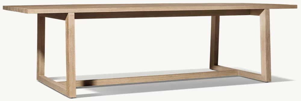 RH Sebastian Teak Dining Table