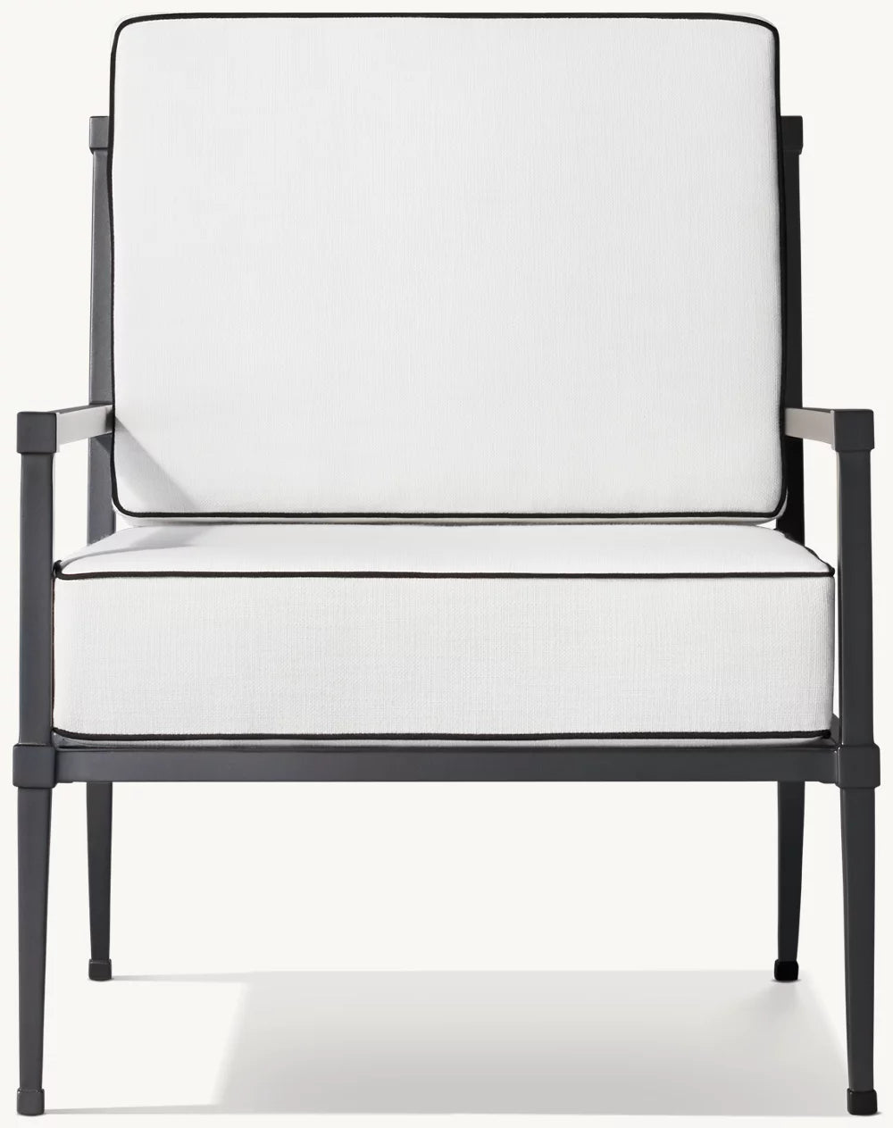 RH Trousdale Cast Aluminum Lounge Chair