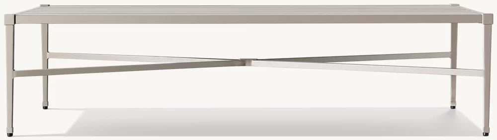 RH Trousdale Cast Aluminum Coffee Table