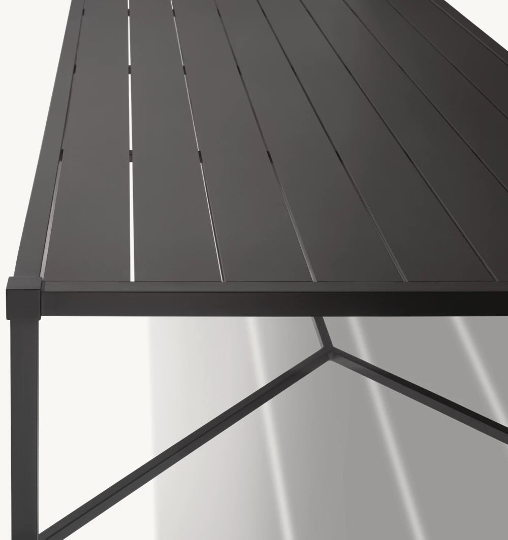 RH Trousdale Cast Aluminum Dining Table