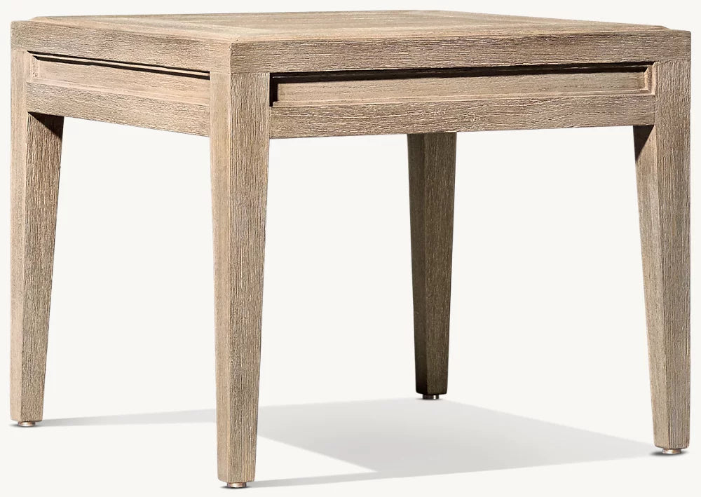 RH Greystone Square Side Table