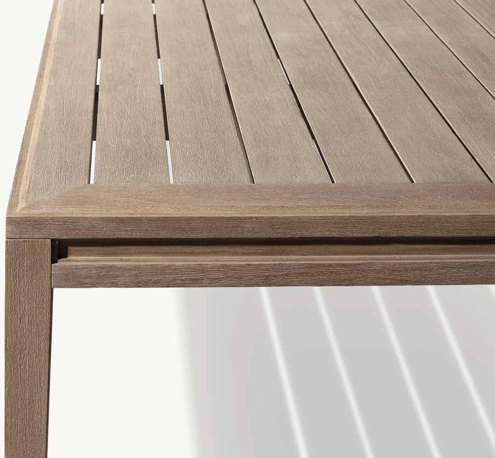 RH Greystone Rectangular Dining Table