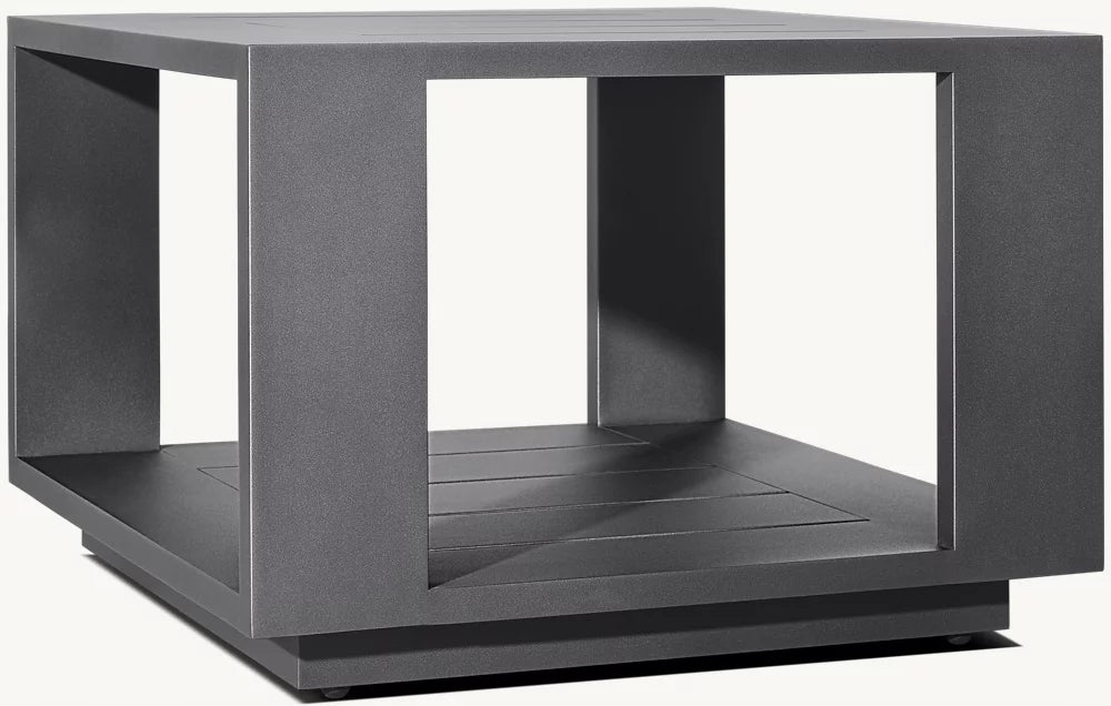 RH Massimo Square Side Table