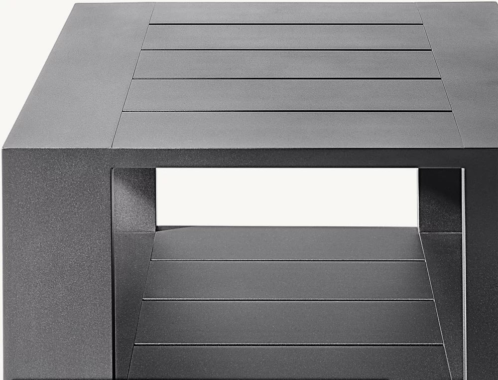 RH Massimo Square Side Table