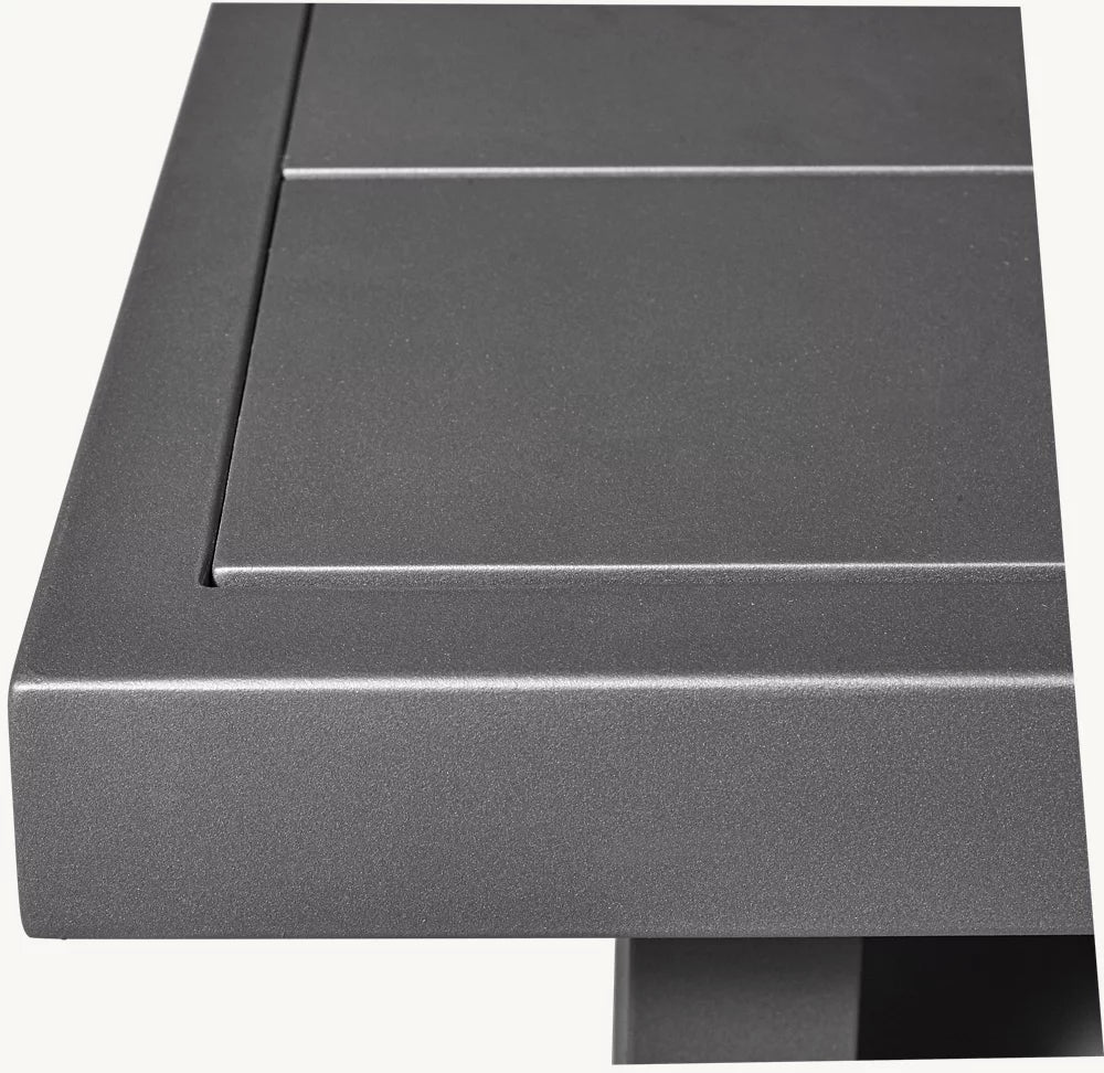 RH Portofino Aluminum Rectangular Coffee Table