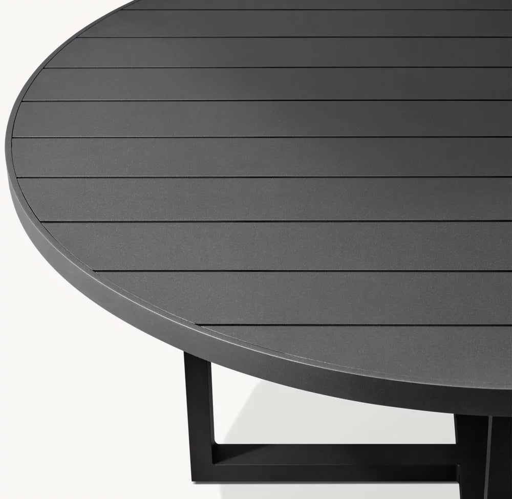 RH Aegean Round Dining Table