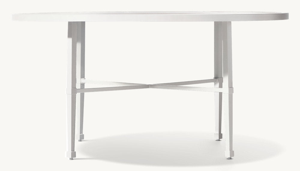 RH Trousdale Cast Aluminum Round Dining Table