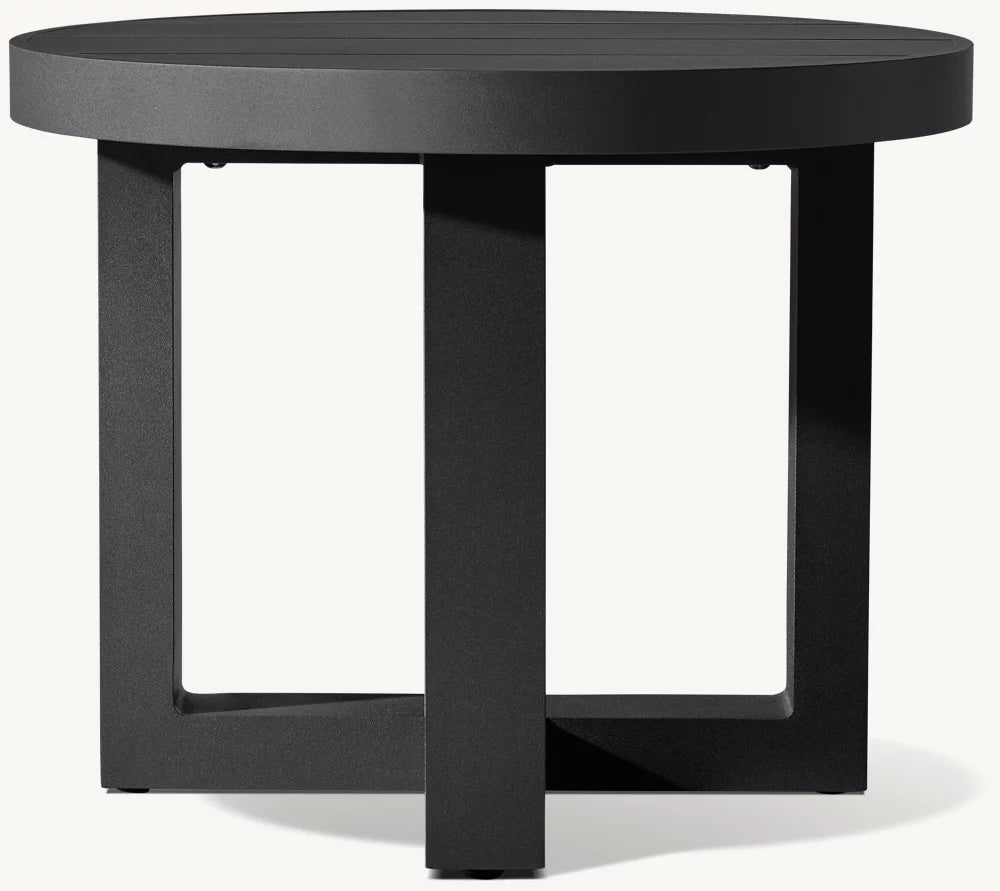 RH Aegean Teak Round Side Table