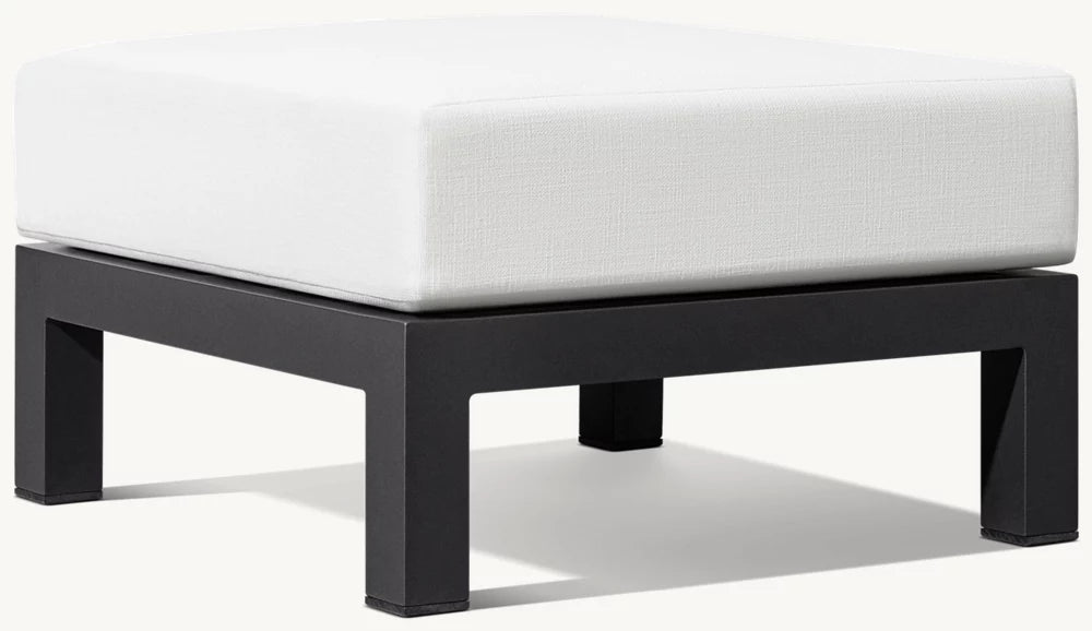 RH Portofino Aluminum Ottoman