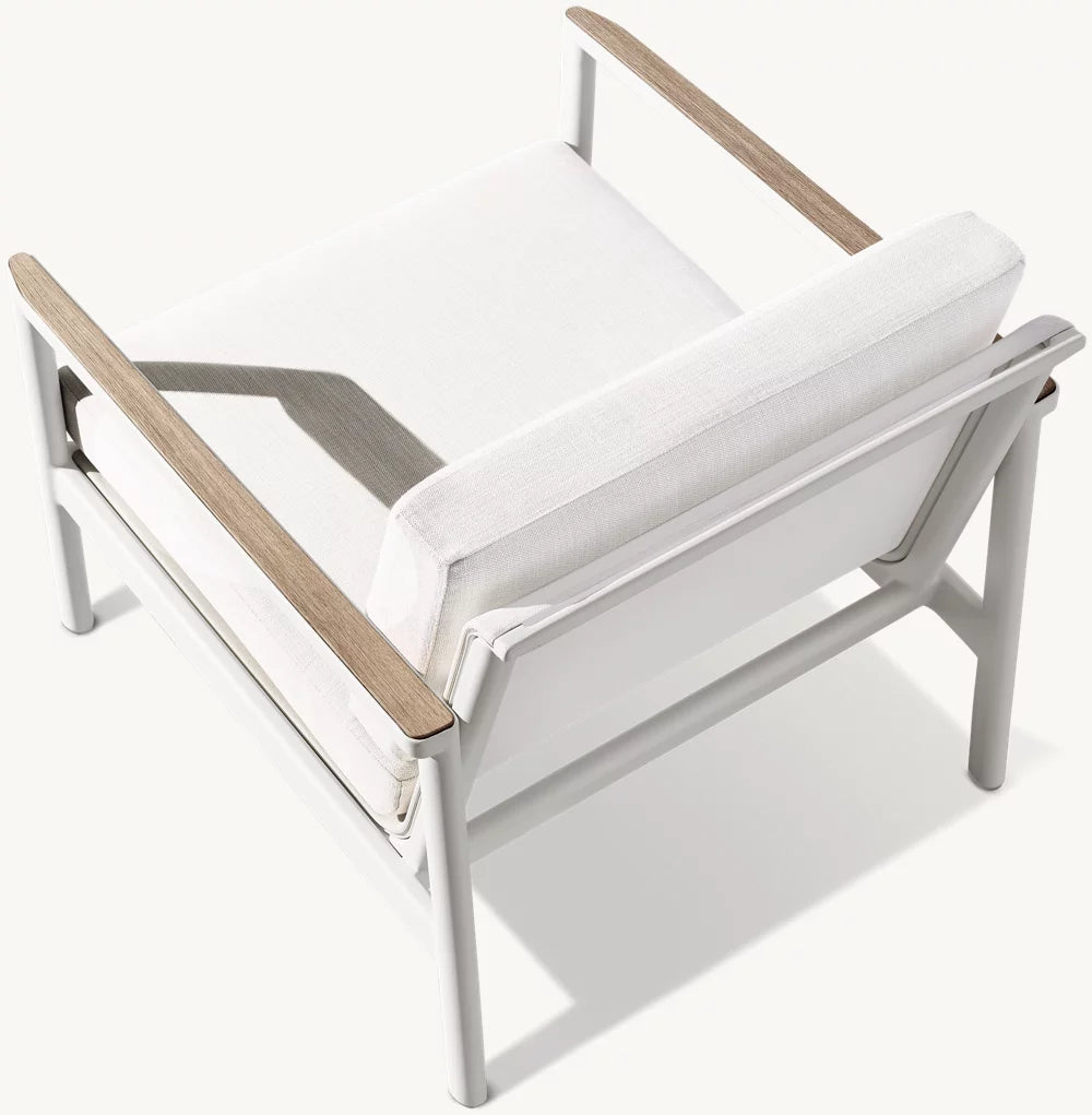 RH Marino Aluminum Lounge Chair
