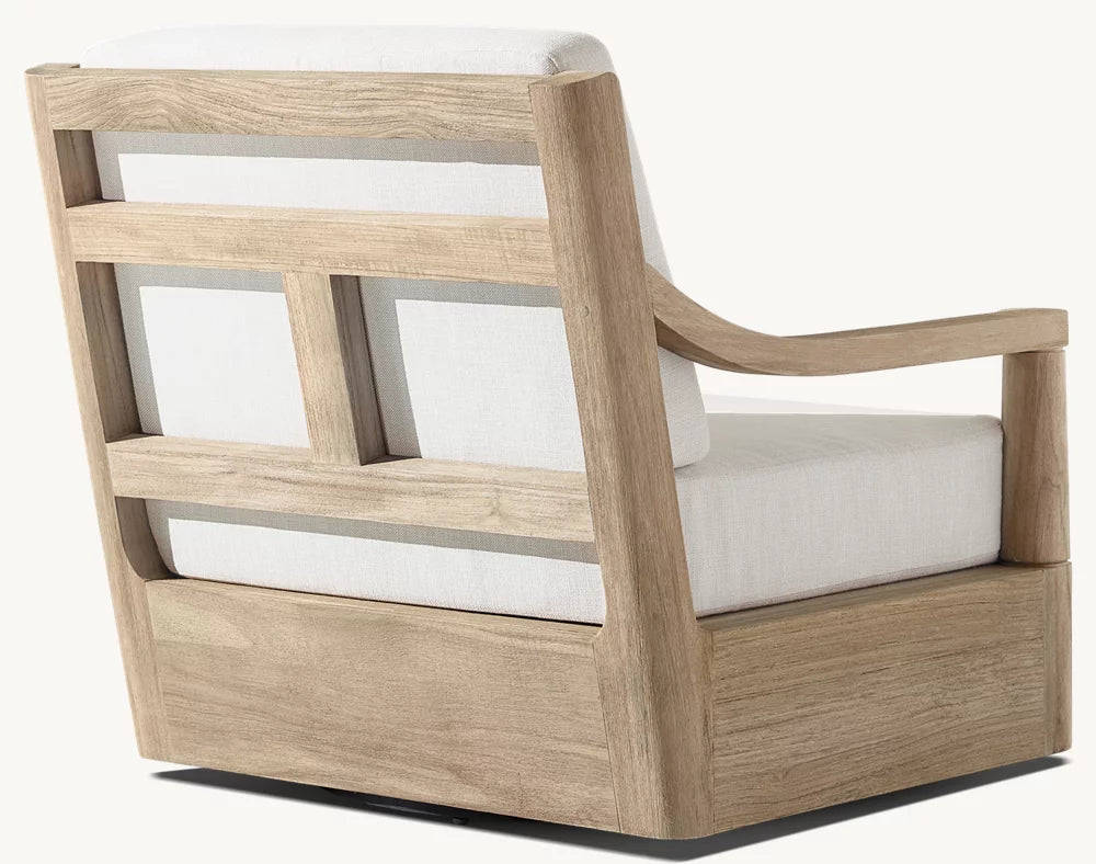 RH Merida Teak Modular Lounge Chair