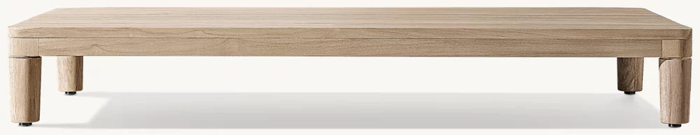 RH Miramar Rectangular Coffee Table
