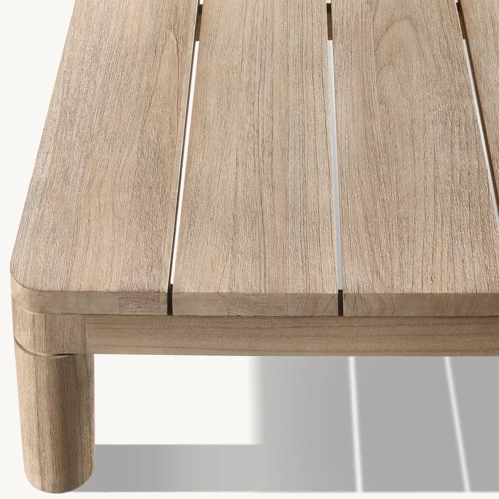 RH Miramar Rectangular Coffee Table