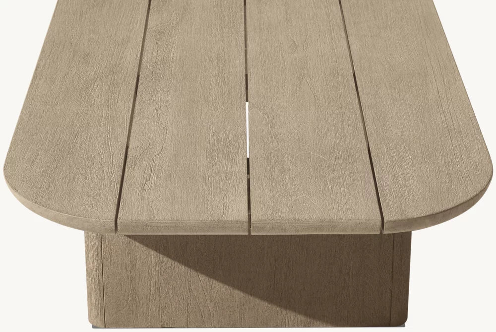 RH Lucia Rectangular Coffee Table