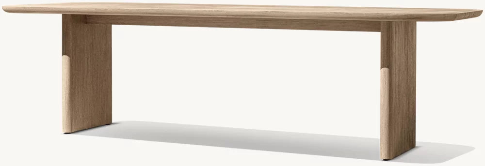 RH Lucia Rectangular Dining Table
