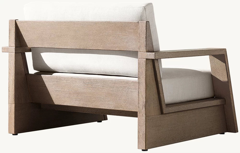 RH Tropea Teak Lounge Chair