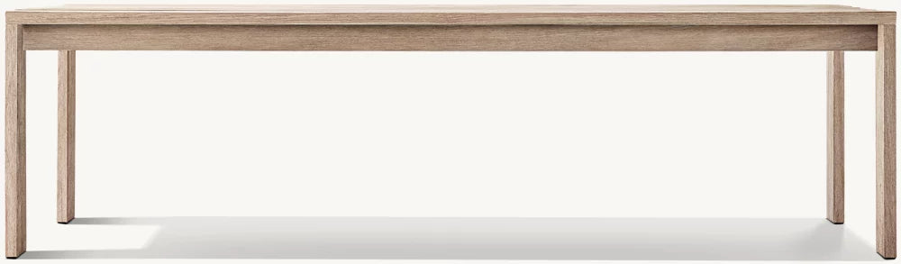 RH Tropea Teak Rectangular Dining Table