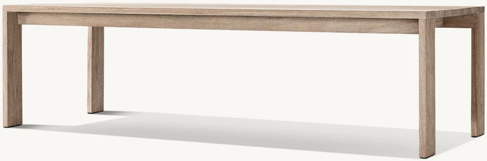 RH Tropea Teak Rectangular Dining Table