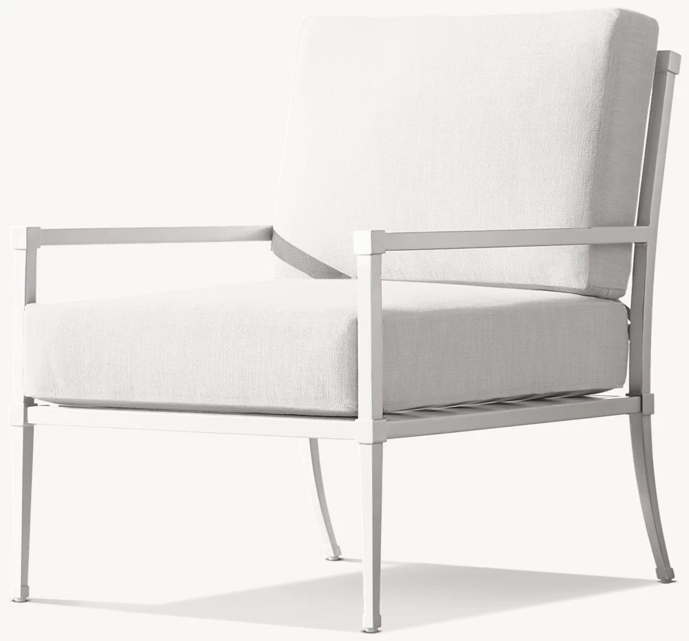 RH Trousdale Cast Aluminum Lounge Chair