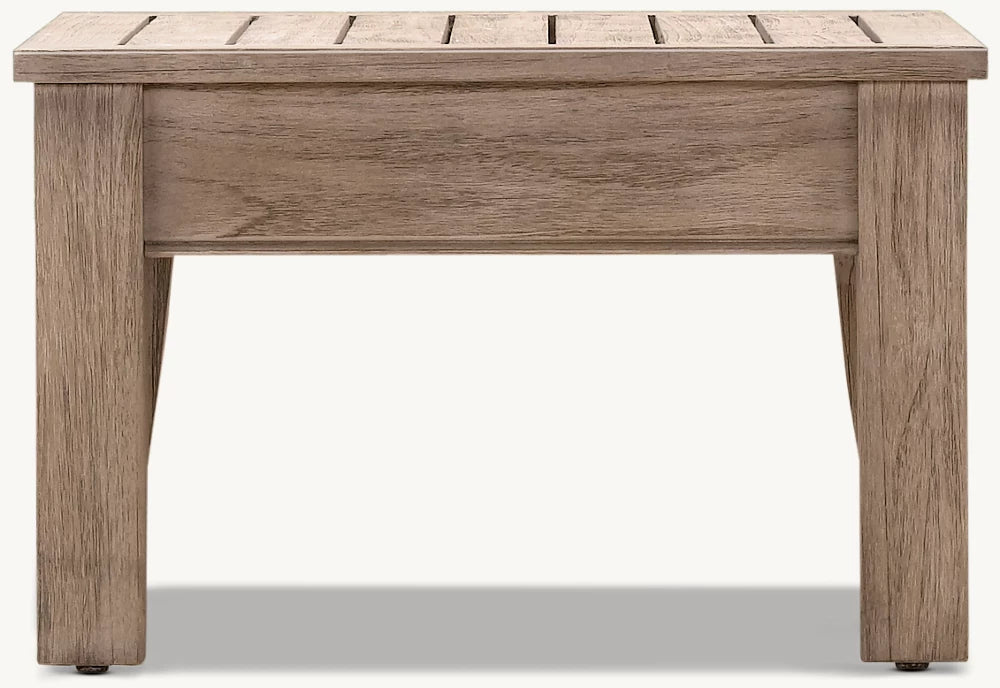 RH Leagrave Square Side Table