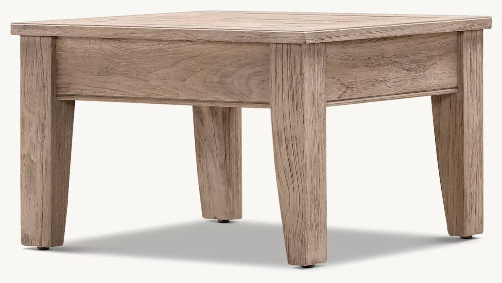 RH Leagrave Square Side Table