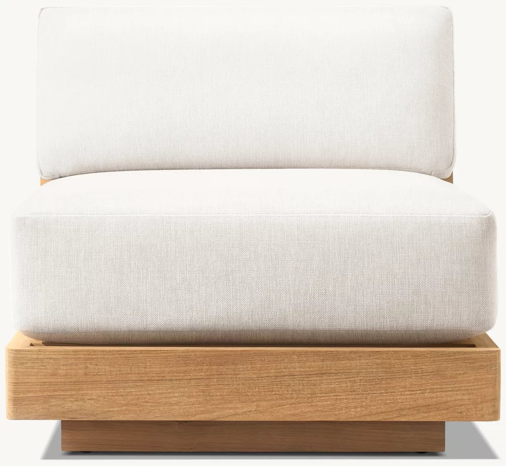 RH Maya Modular Armless Lounge Chair