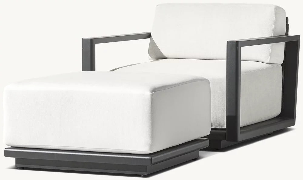 RH Belize Modular Ottoman