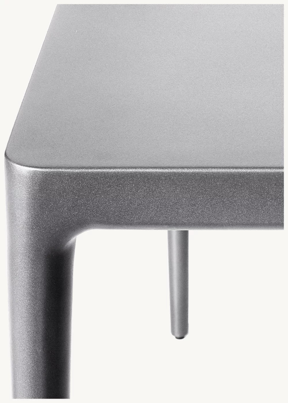 RH Laurel Aluminum Bar Table