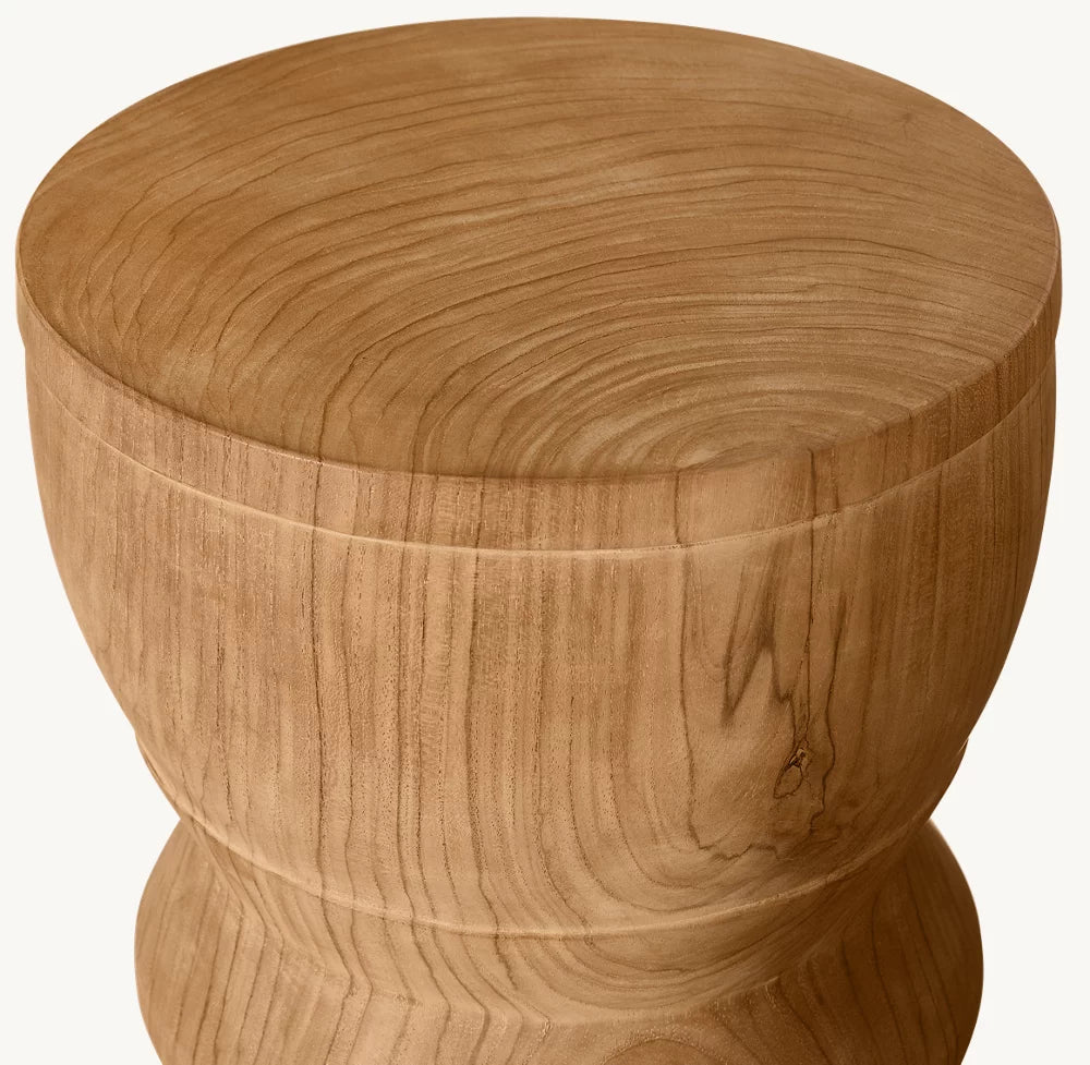 RH Ava Drum Side Table