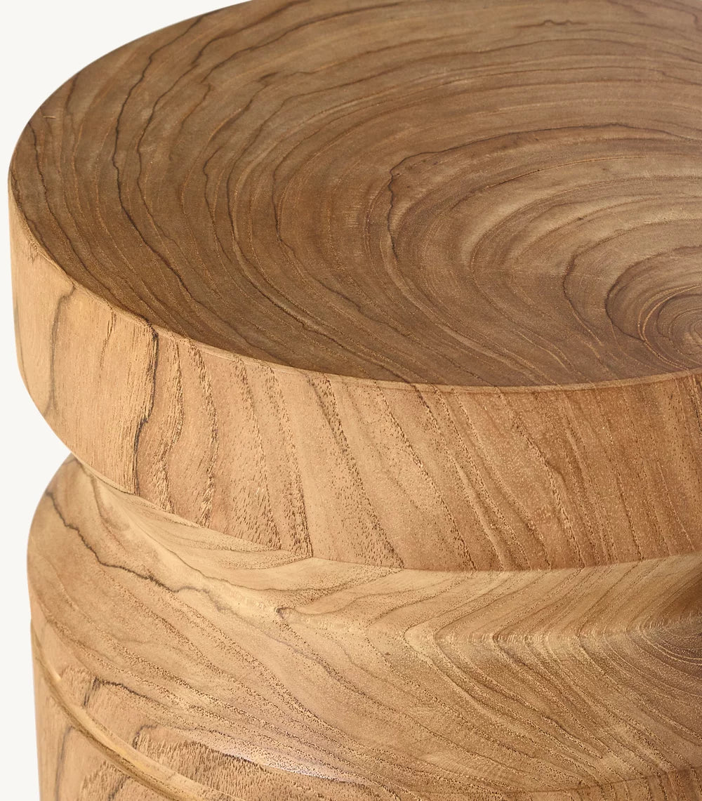RH Ava Spool Side Table