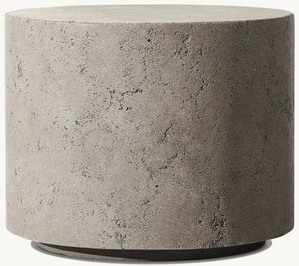 RH Ixtapa Round Side Table