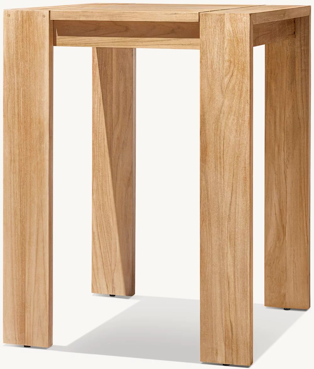 RH Marbella Bar Table