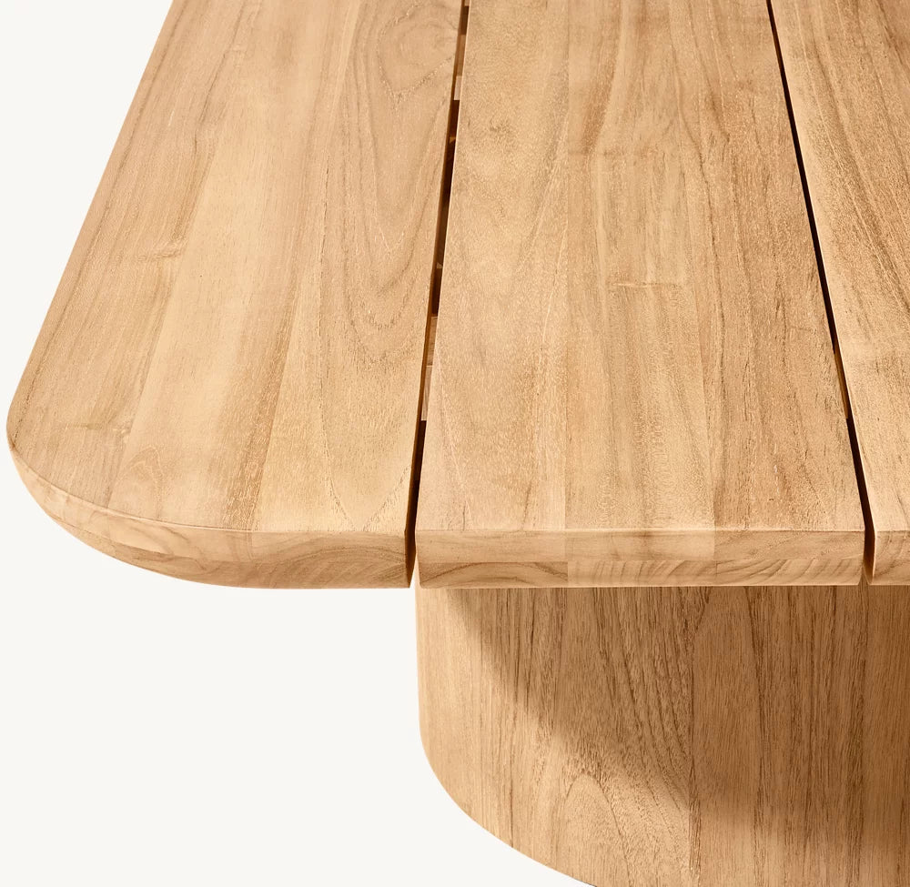 RH Oslo Teak Coffee Table