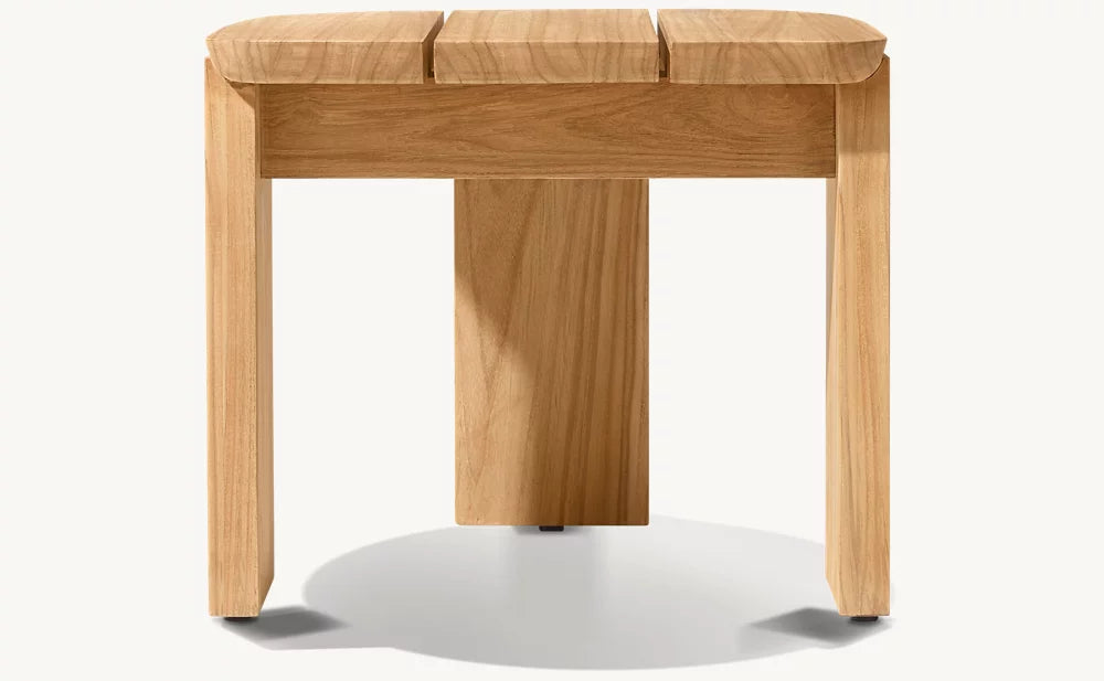 RH Solaro Teak Side Table