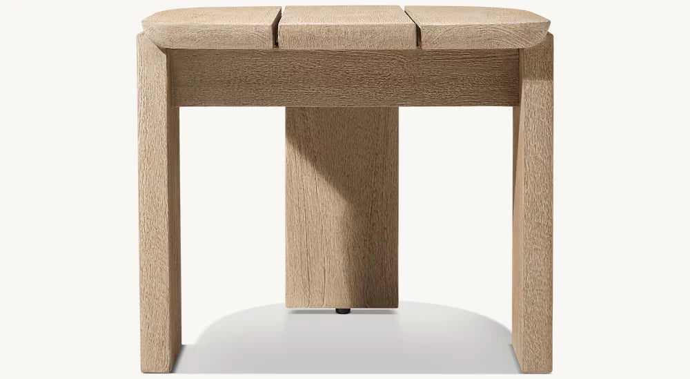 RH Solaro Teak Side Table