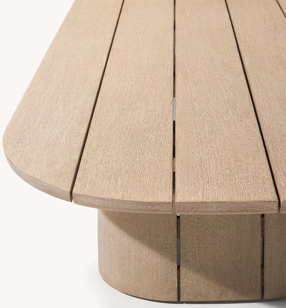 RH Solaro Teak Coffee Table