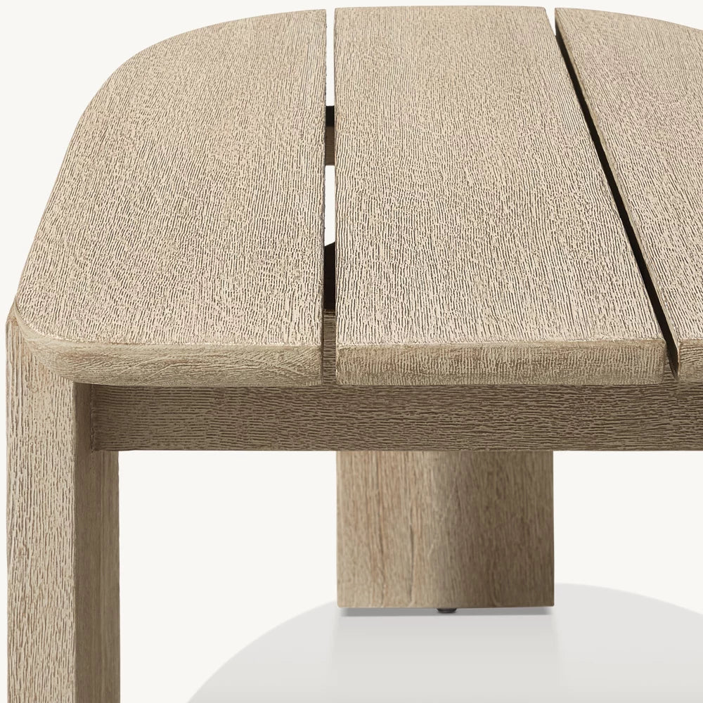 RH Solaro Teak Side Table