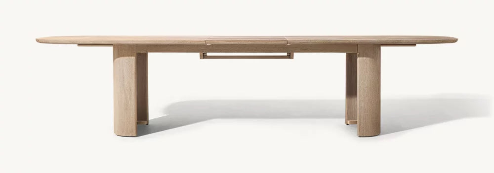 RH Solaro Teak Rectangular Dining Table