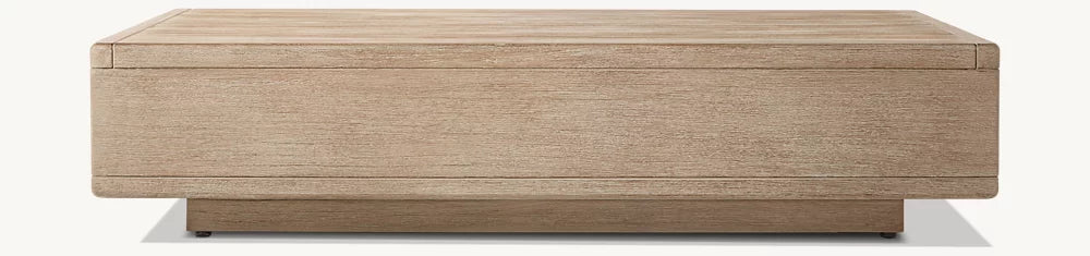 RH Santos Rectangular Side Table