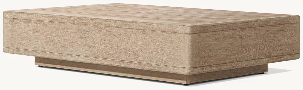 RH Santos Rectangular Side Table
