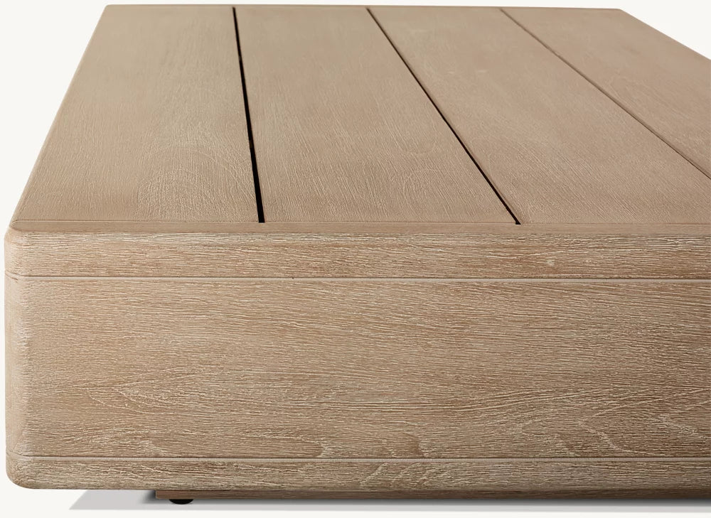 RH Santos Rectangular Side Table