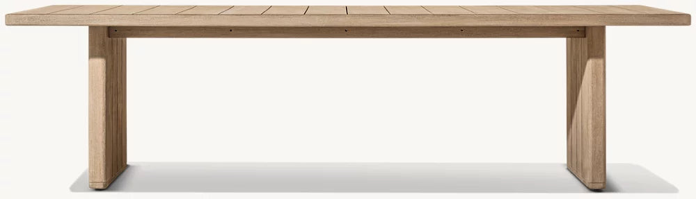 RH Santos Rectangular Dining Table