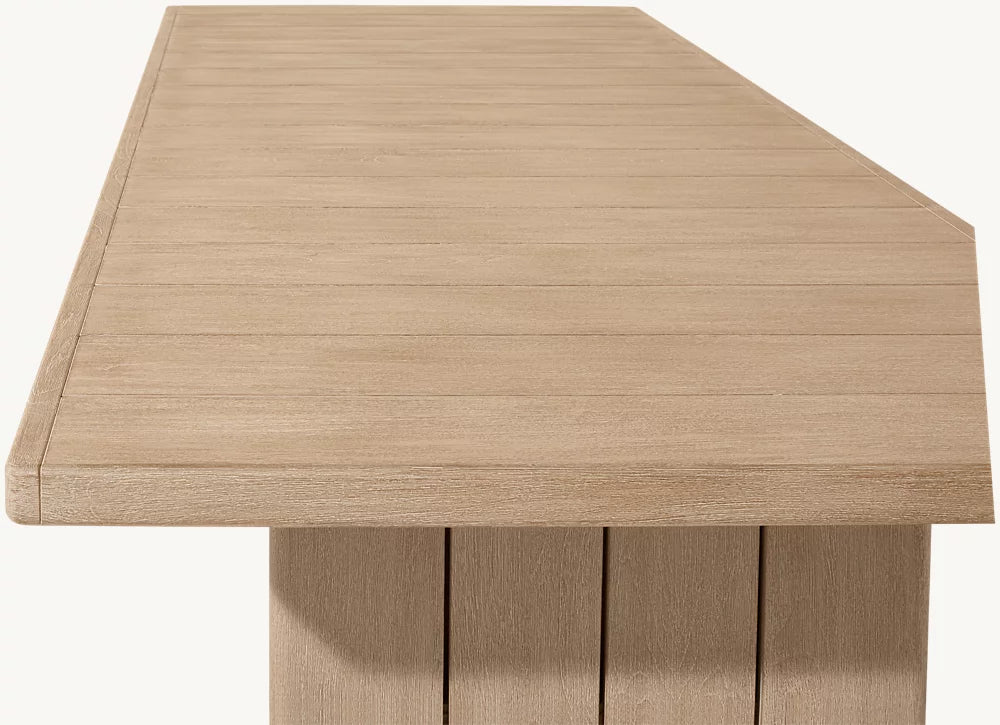 RH Santos Rectangular Dining Table