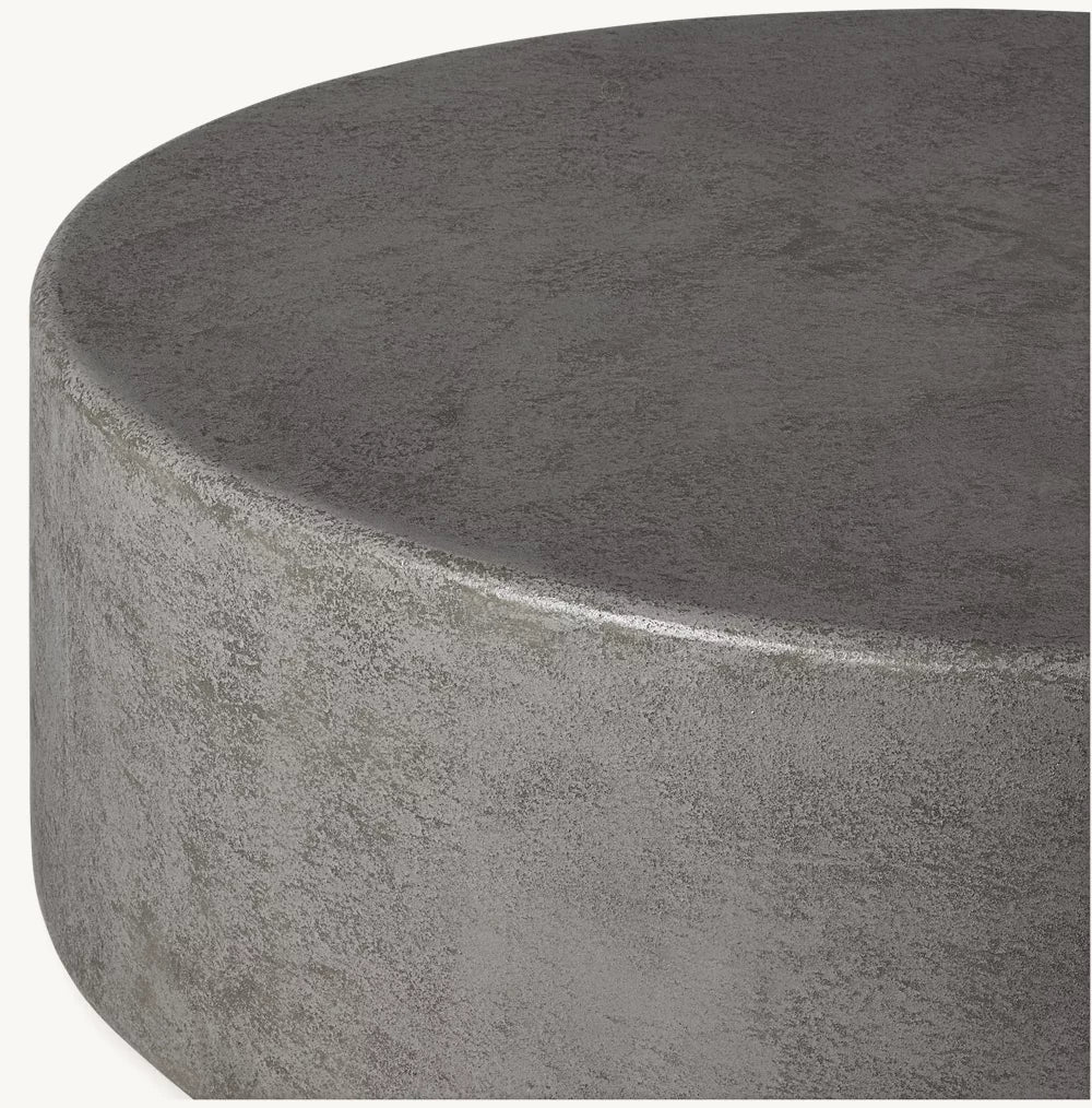 RH Terzo Round Coffee Table